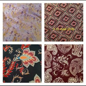 LuLaRoe plus size 2x/3x Perfect Ts and Maxi Skirts